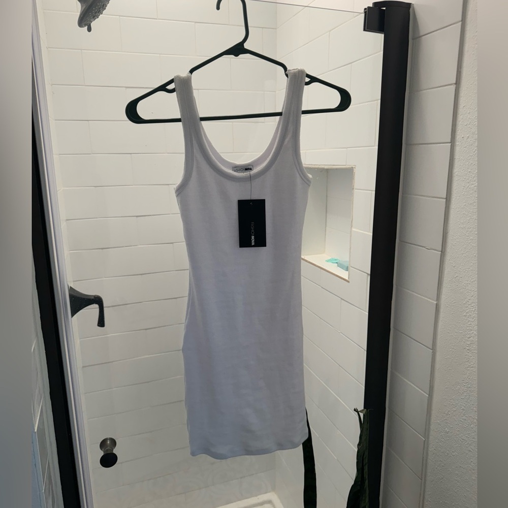 Small White Fitted Dress